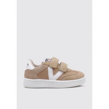 Victoria Scarpe Millas Nylon e Split Leather Beige EU 34