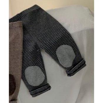 Pantalones de algodón con rodilleras para primavera