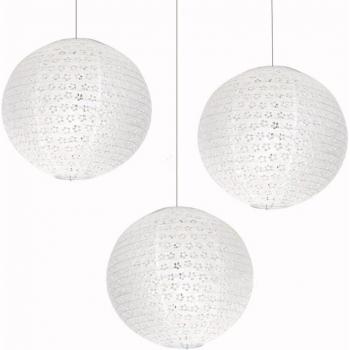 Papel Lanterne Redondo Blanco 4‑6‑8‑10‑12‑14‑16” – Accesorio de Recepción
