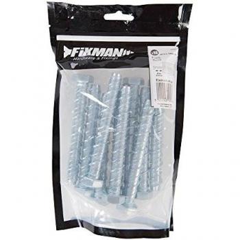 Fixman 10 Pack Concrete Masonry Bolts M12 x 100 mm