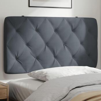 Almofada de Cabeceira Veludo Dark Grey – 1 m