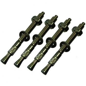 Heavy‑Duty 8.8 Steel M6 Anchor Sleeve – 65 mm Length, 100 Pack