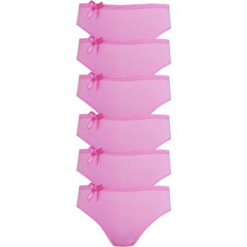 Bikini 6 Parti Femmine in Cotone Economico e Colorato One Size Nero