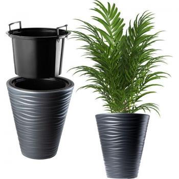 KADAX 40‑inch Anthracite Flower Container