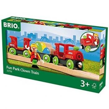 BRIO World 33756: Bunter Clownzug für kleine Entdecker