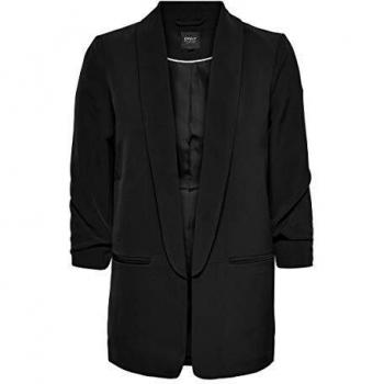 ONLY Elly 3/4 Sleeve Black Women's Blazer