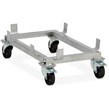 CEMO Fahrgestell für GfK-Rechteckbehälter, 872 x 571 mm