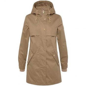 French Connection Damen-Outdoorjacke – grün (Khaki), Größe XS (32/34)