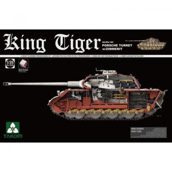 Takom 1/35 King Tiger Porsche Greep