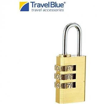Travel Blue 3-Dial Travel Lock