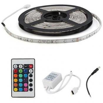 Bandera de Luces LED RGB 300 SMD 3528 (5 m) + Pulsera Remota
