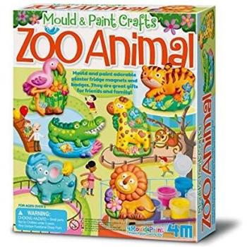 4M Mould & Paint Wildlife Animals