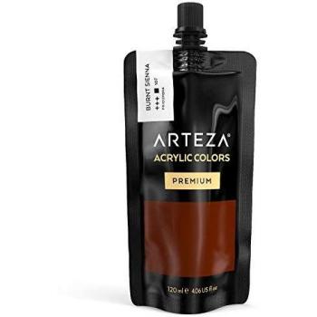 Siena Gebrannt ARTEZA Acrylfarbe – 120 ml Leinenton