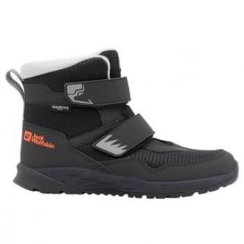 Jack Wolfskin Winterstiefel für Kinder, Polar Bear-B Texapore Mid VC K, grau, Größe 33
