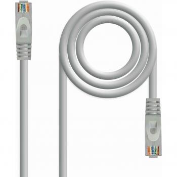 Zwarte Cat‑6 Stijf Netwerkkabel (LSZH) – 2m – NANOCABLE