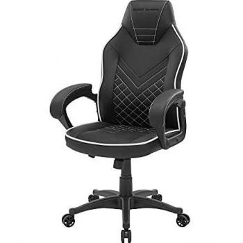 Silla Gaming Mars Gaming MGCXONE Blanca y Negra
