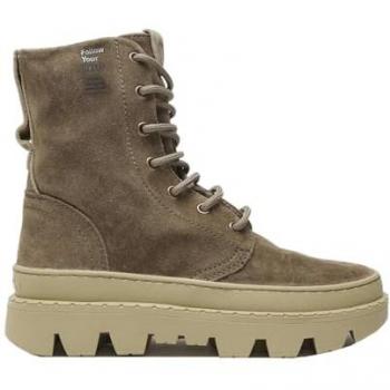 Botas Unalome Laces Suede Satorisan para Mujer en Marrón