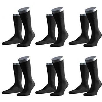 Tiago Black Cotton Socks