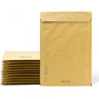 Empaques Acolchados con Cierre Adhesivo – Bolsa de Burbujas Kraft 230x340 mm