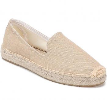 Round Toe Flat Platform Hemp Rubber Slip-on Casual Zapatillas