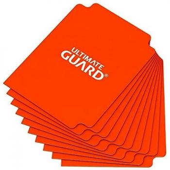 Ultimate Guard Card Dividers (Standard Size, 10-Pack, Orange)
