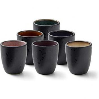 Espresso Cup Collection: Bitz Black (Set of 6)
