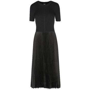 Robe noire midi BOSS taille XXL