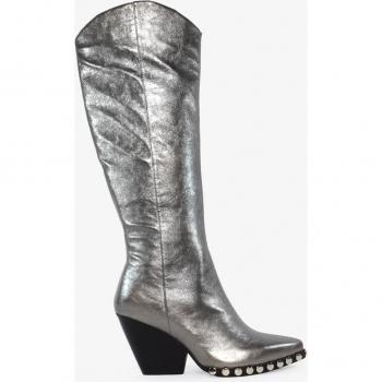 Bota de Estilo NOA Harmon Disco Plata