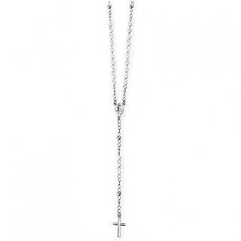 Collier en argent sterling 925 « AMEN » – Perle d’eau douce – Ajustable 50–70 cm