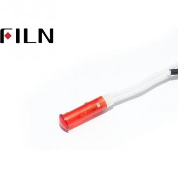 FILN 6mm Installationsloch Kunststoff rot gelb grün 3V 6V 12V 24V 120V 220V Pilotlampe Indikator