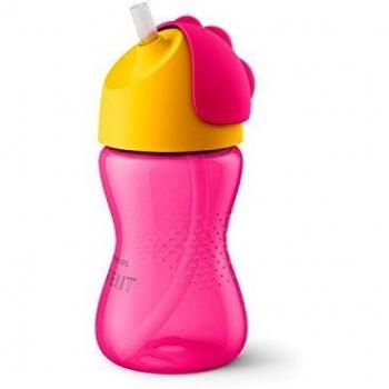 Philips Avent SCF798/02 Tasse à paille 300 ml 12 mois+ Rose/Jaune