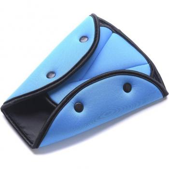 Kids Car Seat Belt Anchor with Protective Triangle Clip