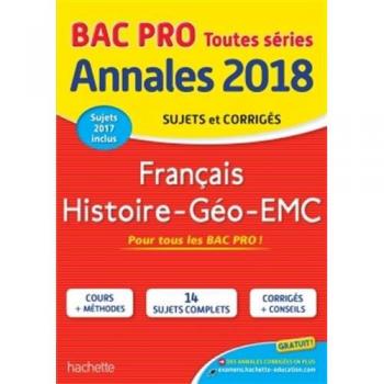 Français, Histoire-Géo-EMC : Sujets et corrigés
