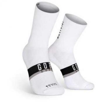 Calcetines Gobik Superb Unisex Axis Standard Blanco
