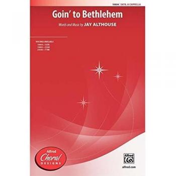 Music Book for Goin to Bethlehem – Alfred 00‑19804