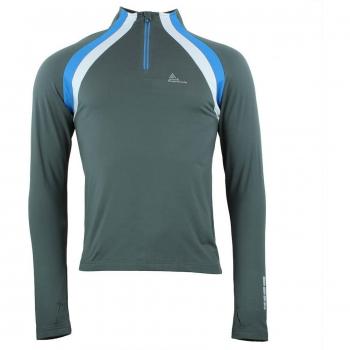 T-shirt Peak Mountain 1ère peau homme zip
