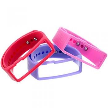 Nuband Aktive Lifestyle Armbänder Set (Pink/Lila/Rot)