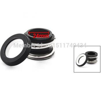 Gleitringdichtung für Wasser-Pumpenwelle mit Single-Spule, 24 mm Ø, 2 Stücke