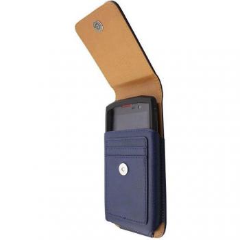 Sacoche pour téléphone Cubot King Kong 3 avec clip bleu