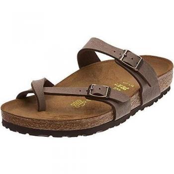 Birkenstock Mayari, Sandalias Bio para Mujer, Color Marrón, Talla 43