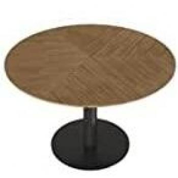 Hector Table Outdoor Noir Teck Frêne 113 cm