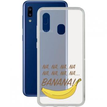 Flexibel Ksix Banana Hülle für Samsung Galaxy A20
