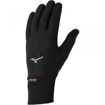 Mizuno Guantes Fleece BT Peso Medio en Negro