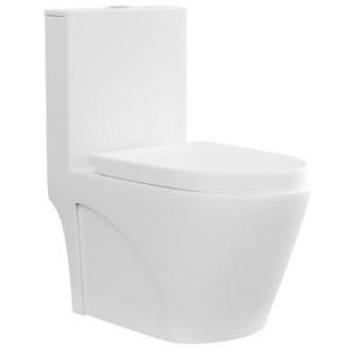 Sanitaire NAGILAM – WC Blanc Mat, Drainage Horizontal