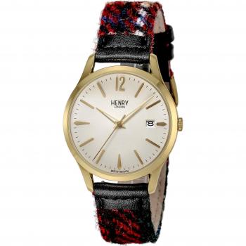 Ivory Dial Harris Tweed Collaboration Watch