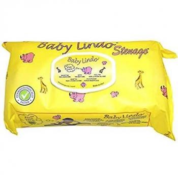 Baby Lindo Baby Wipes with Aloe Vera 72 Pieces