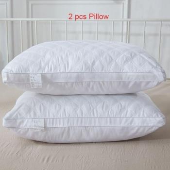 Almohada para cama de pluma suave