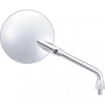 Miroir de recul Daytona Moto 10 mm, filage positif, résistance aux chocs, grand angle Z2 Monster, finition chrome clair, gauche/droit