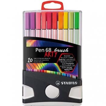 Pennarelli Stabilo Pen 68 Brush Colorparade