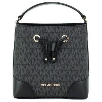 Jet Set Item Small Black Bucket Crossbody Bag (W/O)
